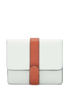 Furla logo-embossed wallet - Green