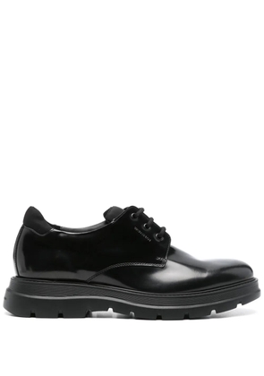 Stuart Weitzman leather Derby shoes - Black