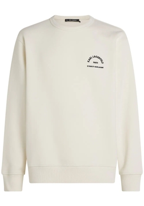 Karl Lagerfeld Rue St-Guillaume sweatshirt - White