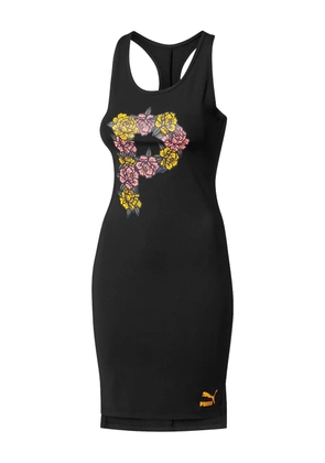 PUMA floral midi dress - Black