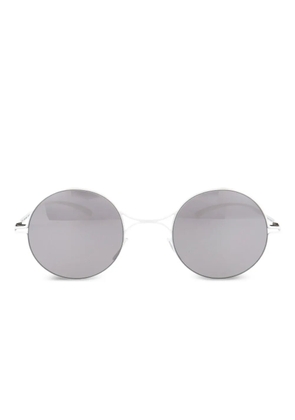 Mykita x Maison Margiela round-frame sunglasses - White