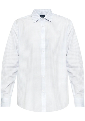 Paul & Shark geometric-print shirt - White