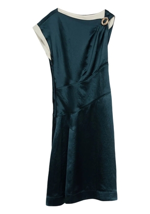 3.1 Phillip Lim draped twisted dress - Green