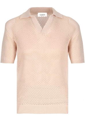 Laneus short-sleeved polo shirt - Neutrals