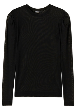 TWINSET tulle top - Black