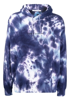 Children Of The Discordance tie dye-print pullover hoodie - Blue
