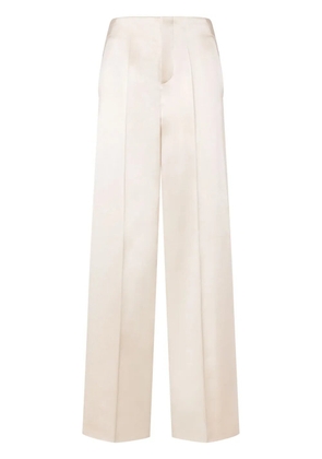 Philosophy Di Lorenzo Serafini satin straight-leg trousers - Neutrals