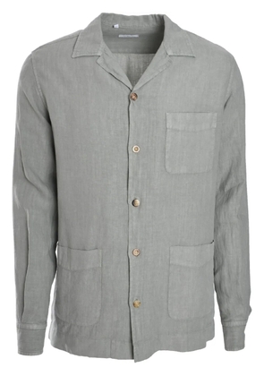 Boglioli linen overshirt - Grey
