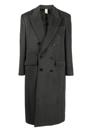 Sunflower double-breasted wool blend midi coat - Grey