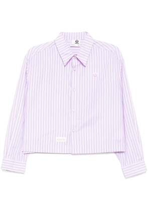 AAPE BY *A BATHING APE® 22.25' main long-sleeved shirt - Pink