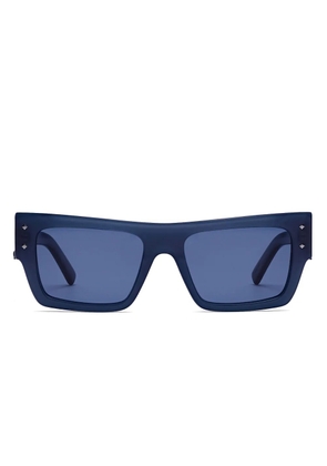MCM rectangle-frame sunglasses - Blue