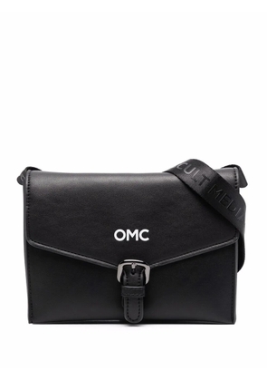 Omc embossed logo crossbody bag - Black