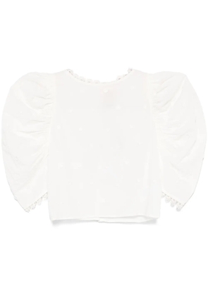 FARM Rio Ricamino blouse - White