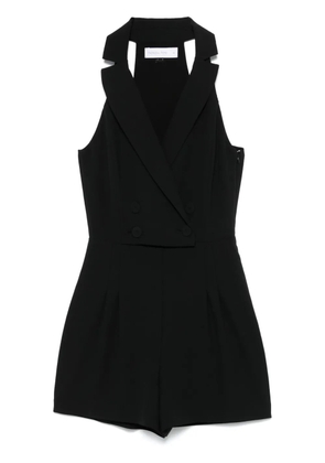Patrizia Pepe tailored playsuit - Black