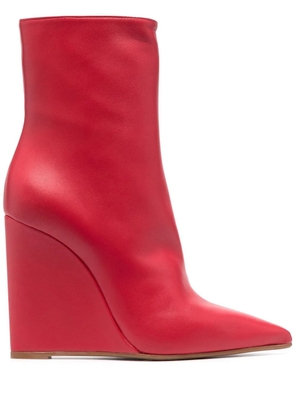 Le Silla Kira 120mm ankle boots - Red