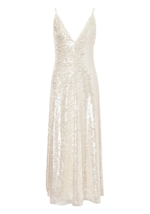 Philosophy Di Lorenzo Serafini sequinned gown dress - Neutrals