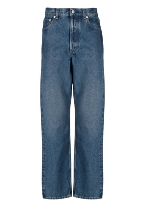 AMBUSH high-rise loose-fit jeans - Blue