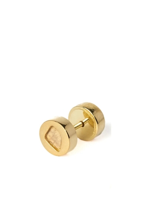 Parts of Four diamond tiny stud earring - Gold