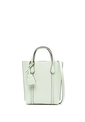 Tory Burch mini Perry leather tote bag - Green