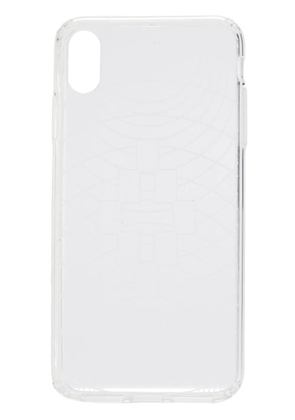 COUNTY OF MILAN Wireframe iPhone XS Max case - White