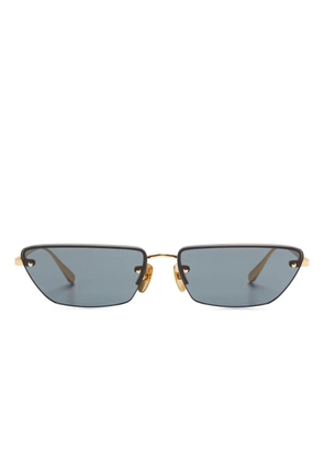 Linda Farrow Cleo sunglasses - Gold