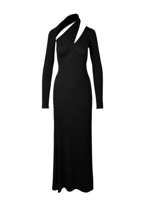 Ioana Ciolacu cut out-detail midi dress - Black
