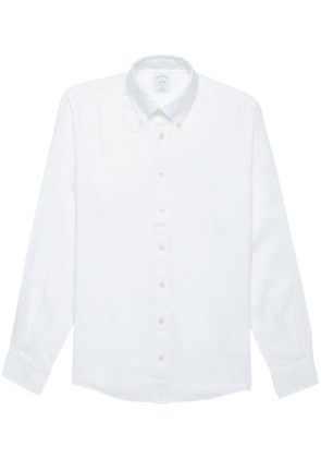 Brooks Brothers linen shirt - White