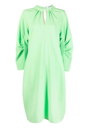 Vivetta keyhole stretch-jersey dress - Green