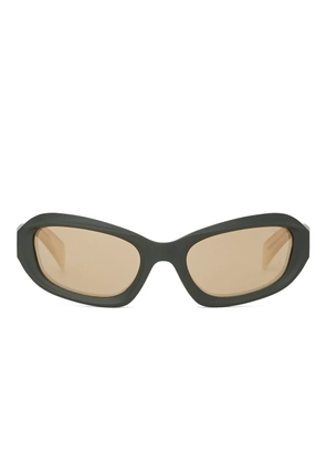 Karl Lagerfeld Jeans geometric-frame sunglasses - Black