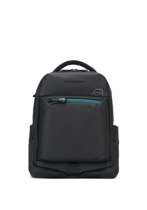 PIQUADRO zipped backpack - Black