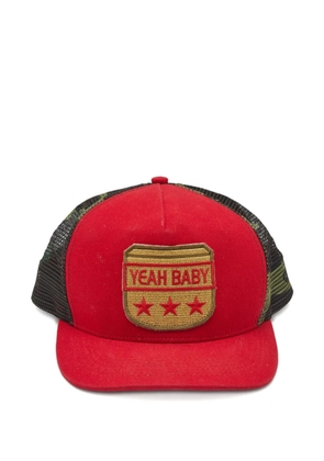 Saint Laurent Pre-Owned Yeah baby cap - Red