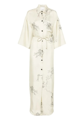 Nanushka Damala midi dress - Neutrals