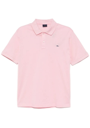 Paul & Shark logo-patch polo shirt - Pink