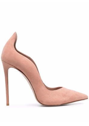 Le Silla Ivy scalloped pumps - Neutrals