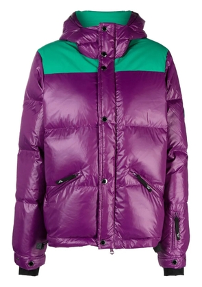 J.Lindeberg Solar colour-block padded jacket - Purple