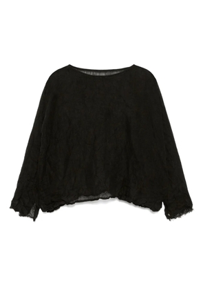 Daniela Gregis linen blouse - Black