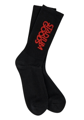 STADIUM GOODS® logo 'Bred' crew socks - Black