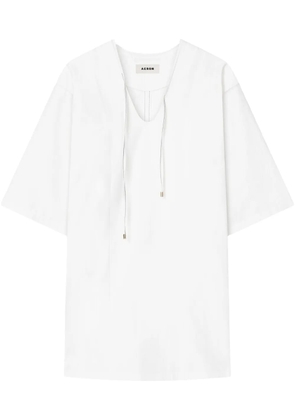 AERON poplin dress - White