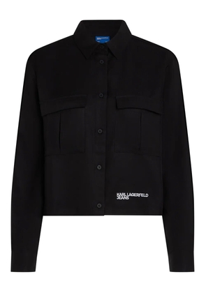 Karl Lagerfeld Jeans utility blouse - Black