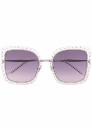 Jimmy Choo Eyewear Dany square sunglasses - Purple