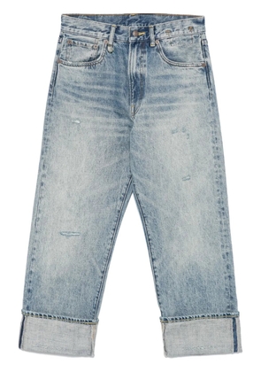 R13 Cuffed X-Boyfriend jeans - Blue