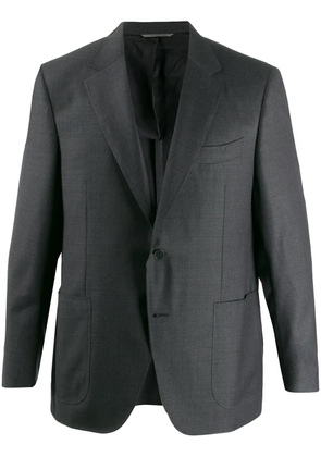Canali plain formal blazer - Grey