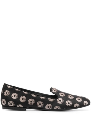 10 CORSO COMO x The Merchant of Florence Emoji slippers - Black