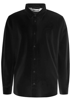 Just Cavalli velvet shirt - Black