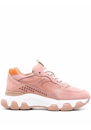 Hogan Hogan Hyperactive lace-up chunky-sole sneakers - Pink
