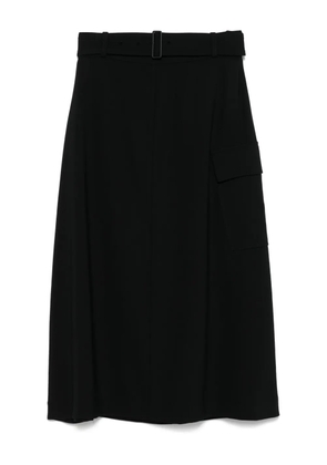 JOSEPH Pernette midi skirt - Black