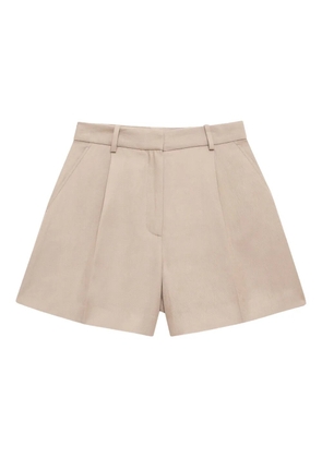 ANINE BING Carrie tailored shorts - Neutrals