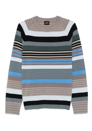 PS Paul Smith striped wool sweater - Blue