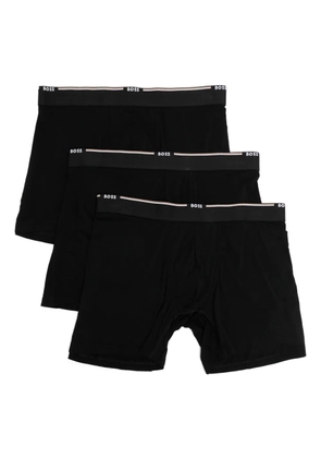 BOSS logo boxers (set of three) - Black