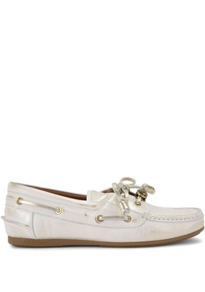 Kurt Geiger London Chelsea leather loafers - White